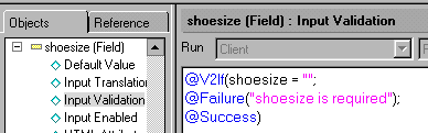 Formula for a required field