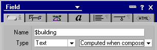 Field to define the auxiliary object class